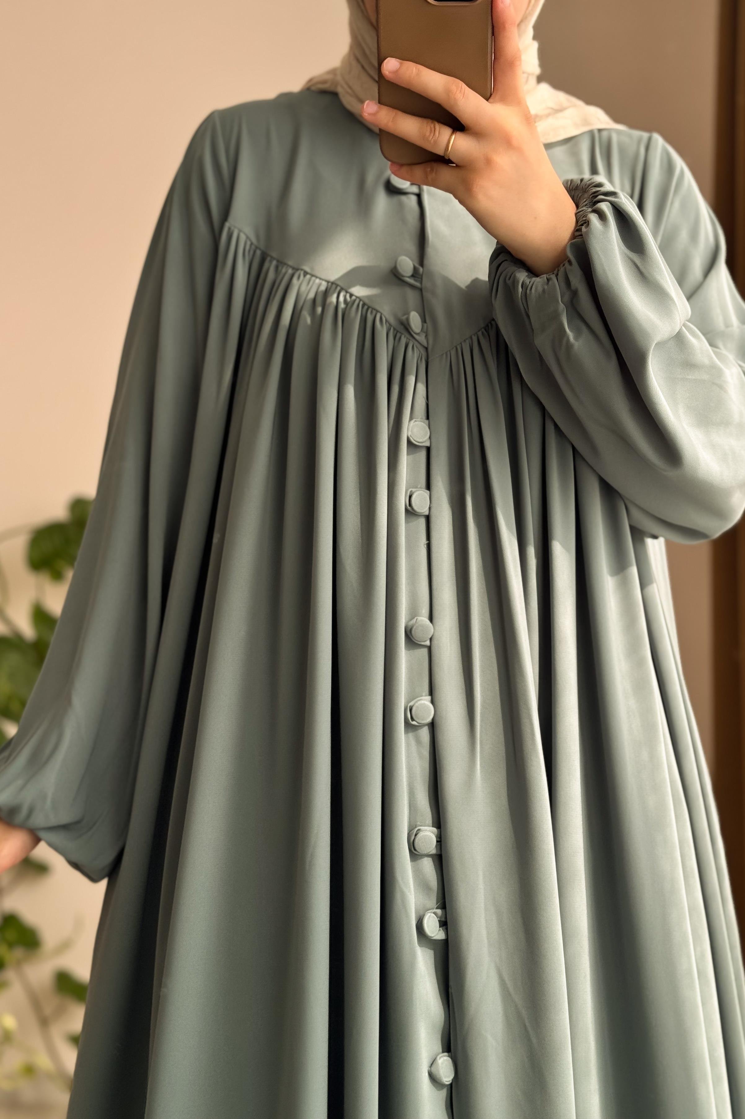 V Robalı Ferace - Mint yeşil