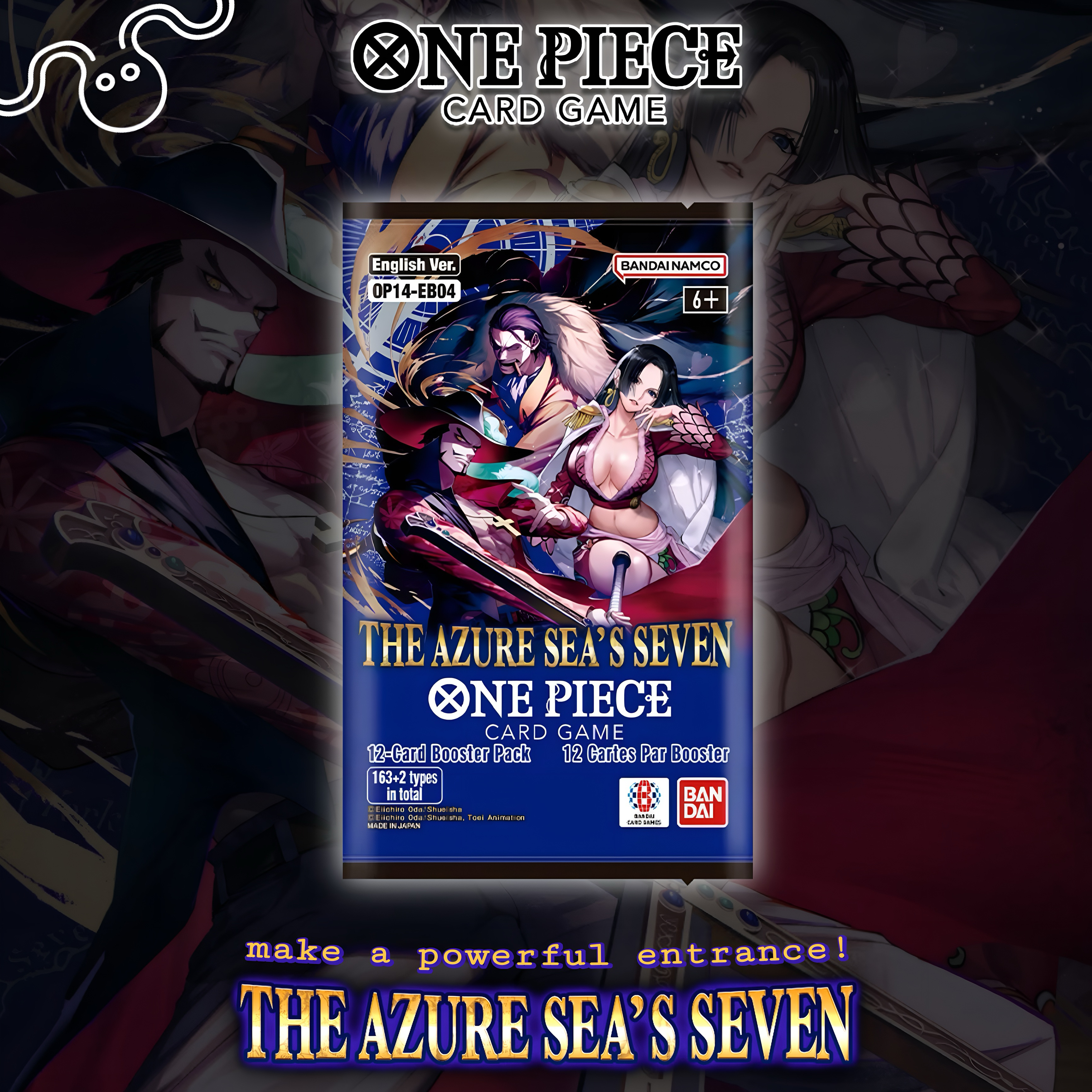 One Piece Card Game - OP-14 - The Azure Sea's Seven - Booster Pack