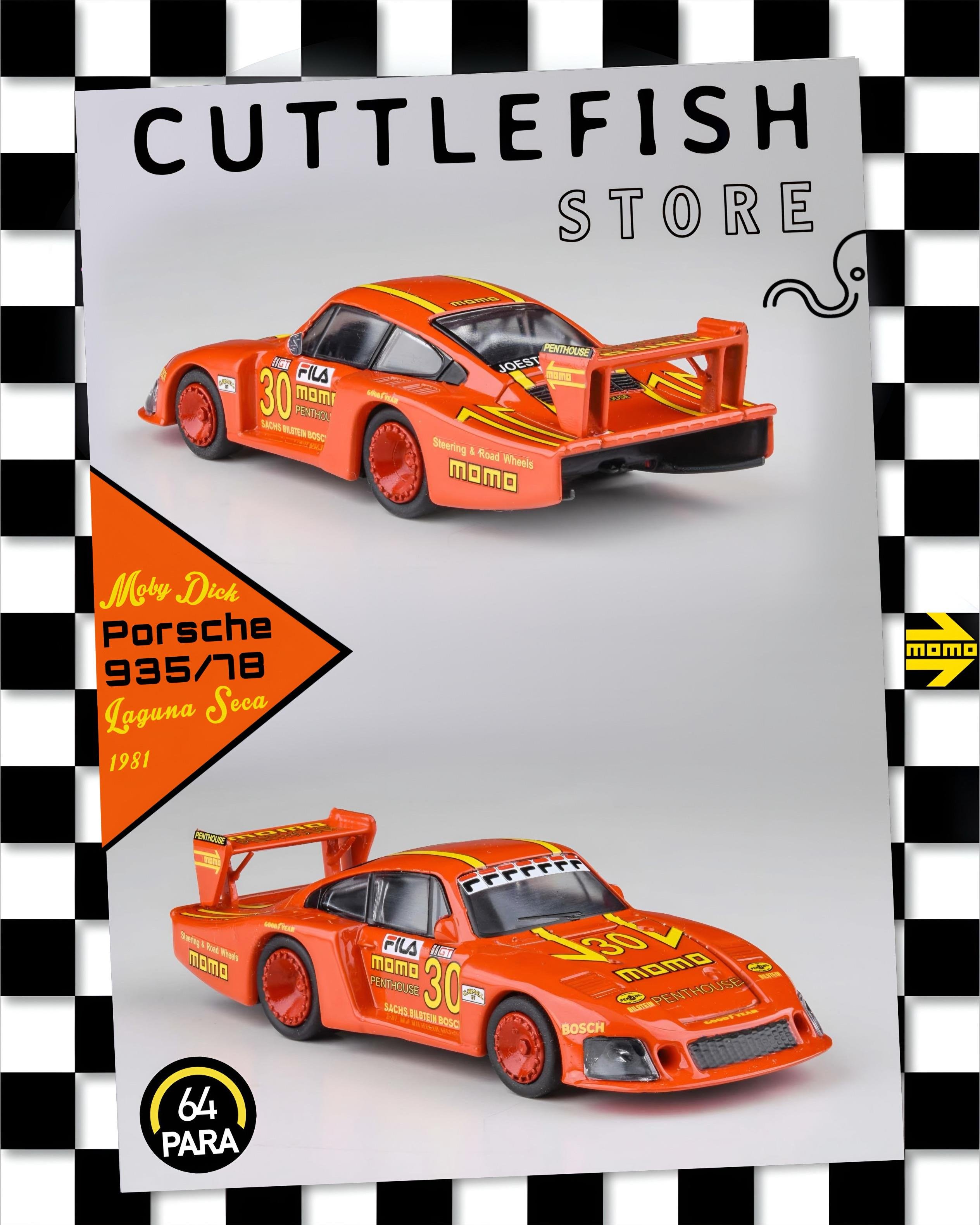 Para64 Porsche 935/78 Moby Dick 1981 Laguna Seca 100 Miles momo