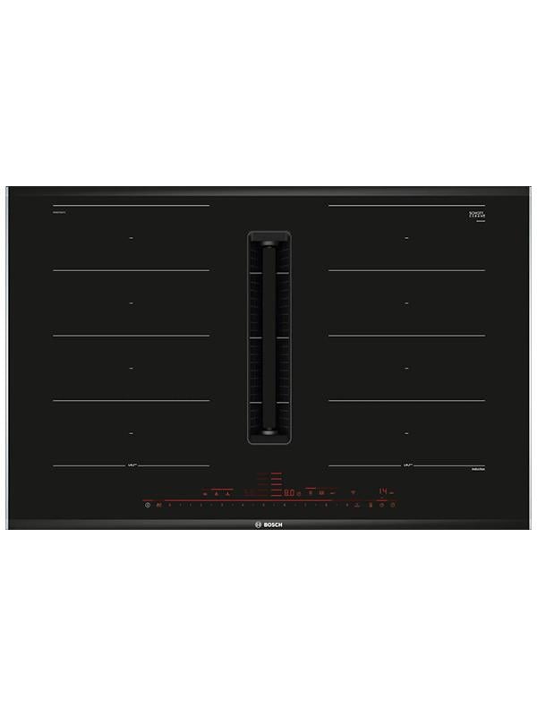 Bosch PXX875D57E 80 cm Davlumbaz Entegreli İndüksiyon Ocak Siyah