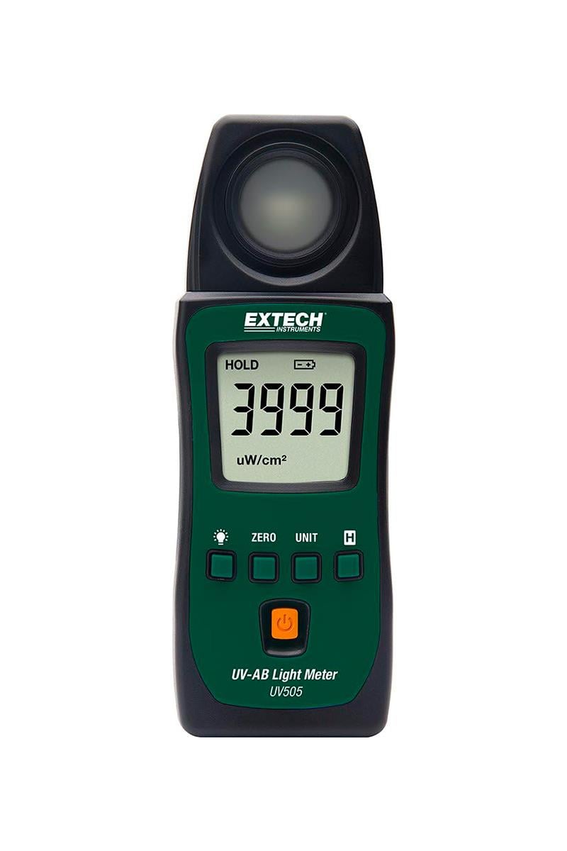 Extech UV505 Cep Tipi UV-AB Işık Ölçer, Lüksmetre
