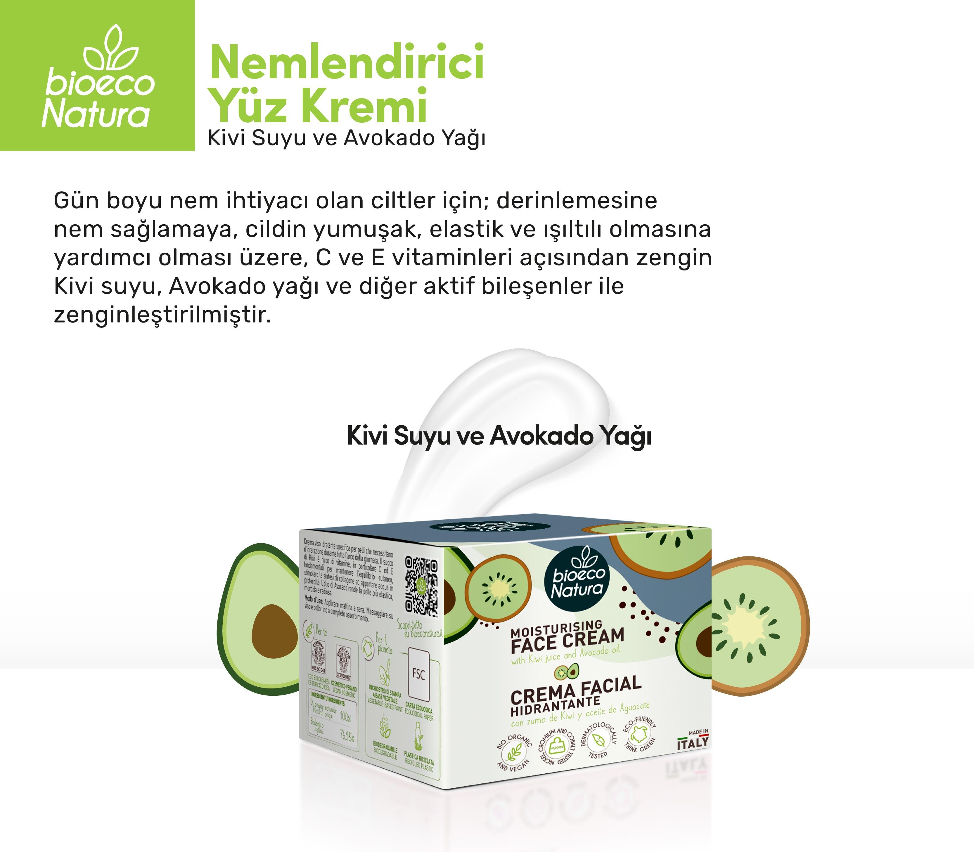 Arındırıcı Yüz Kremi | Portakal & Zencefil Sulu | Karma ve Yağlı
