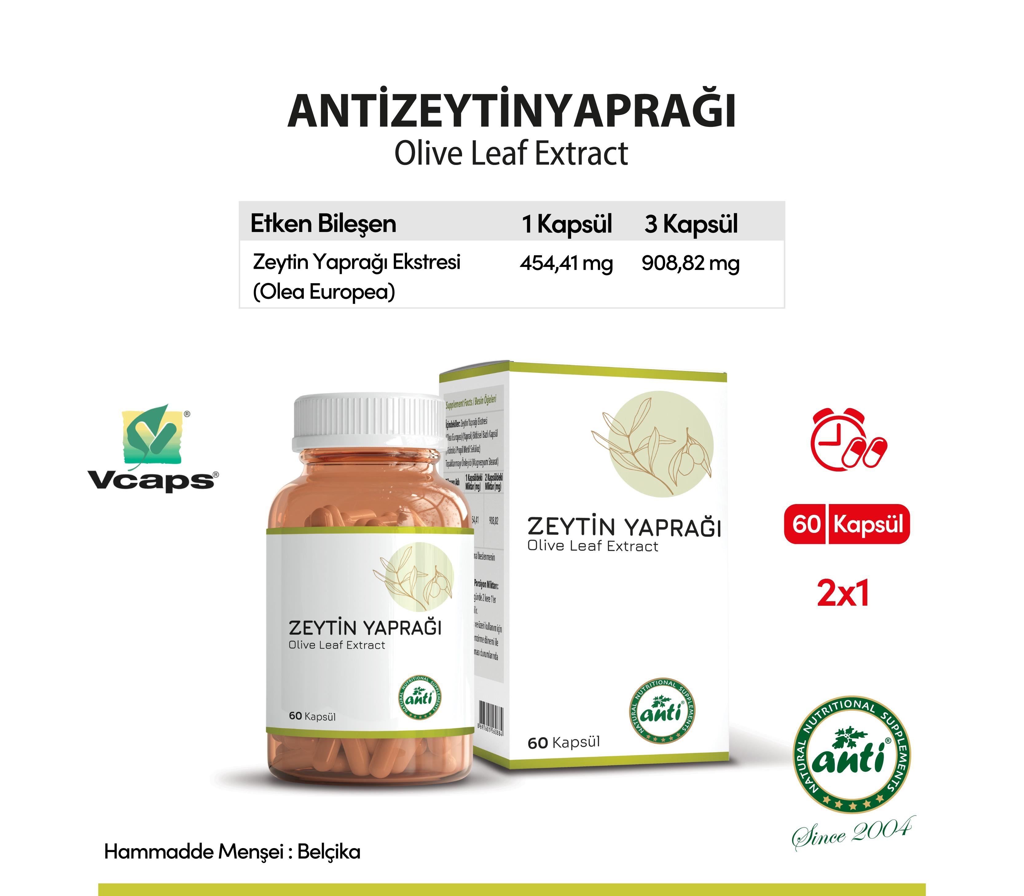 Zeytin Yaprağı Ekstresi(Benolea®) - Anti