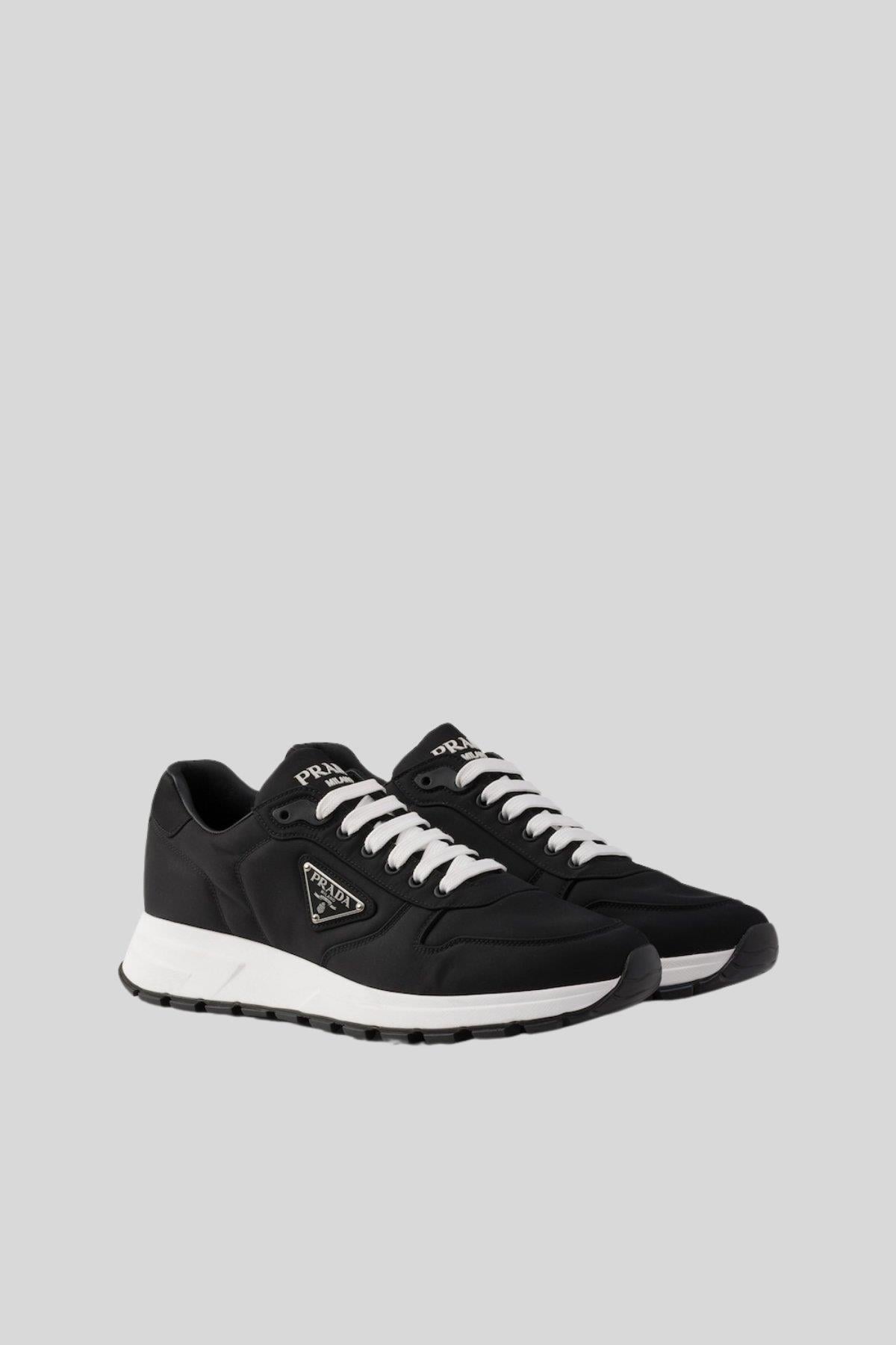 Prada Erkek Prax 01 Re-Nylon Spor Ayakkabı Siyah