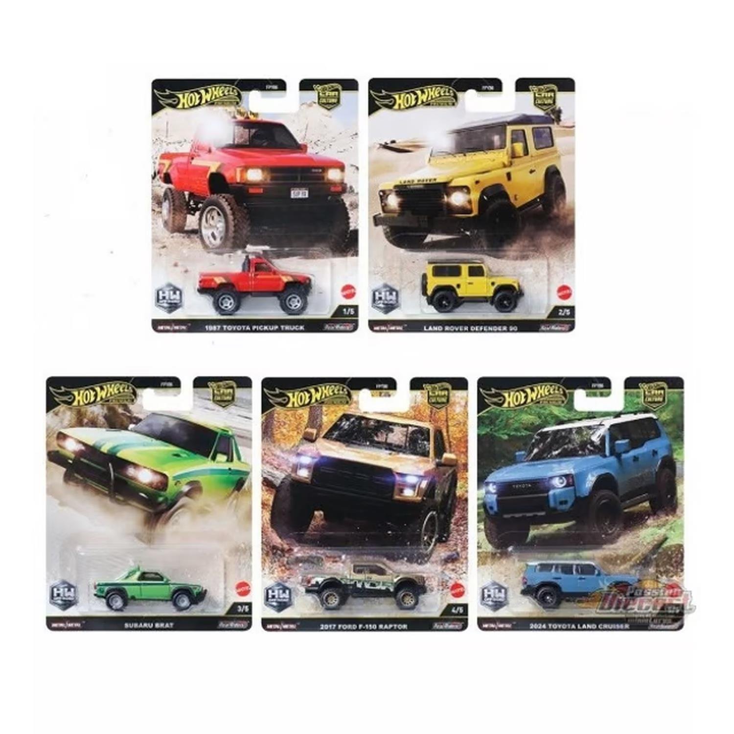 Hot Wheels Premium Car Culture Set - Off Road