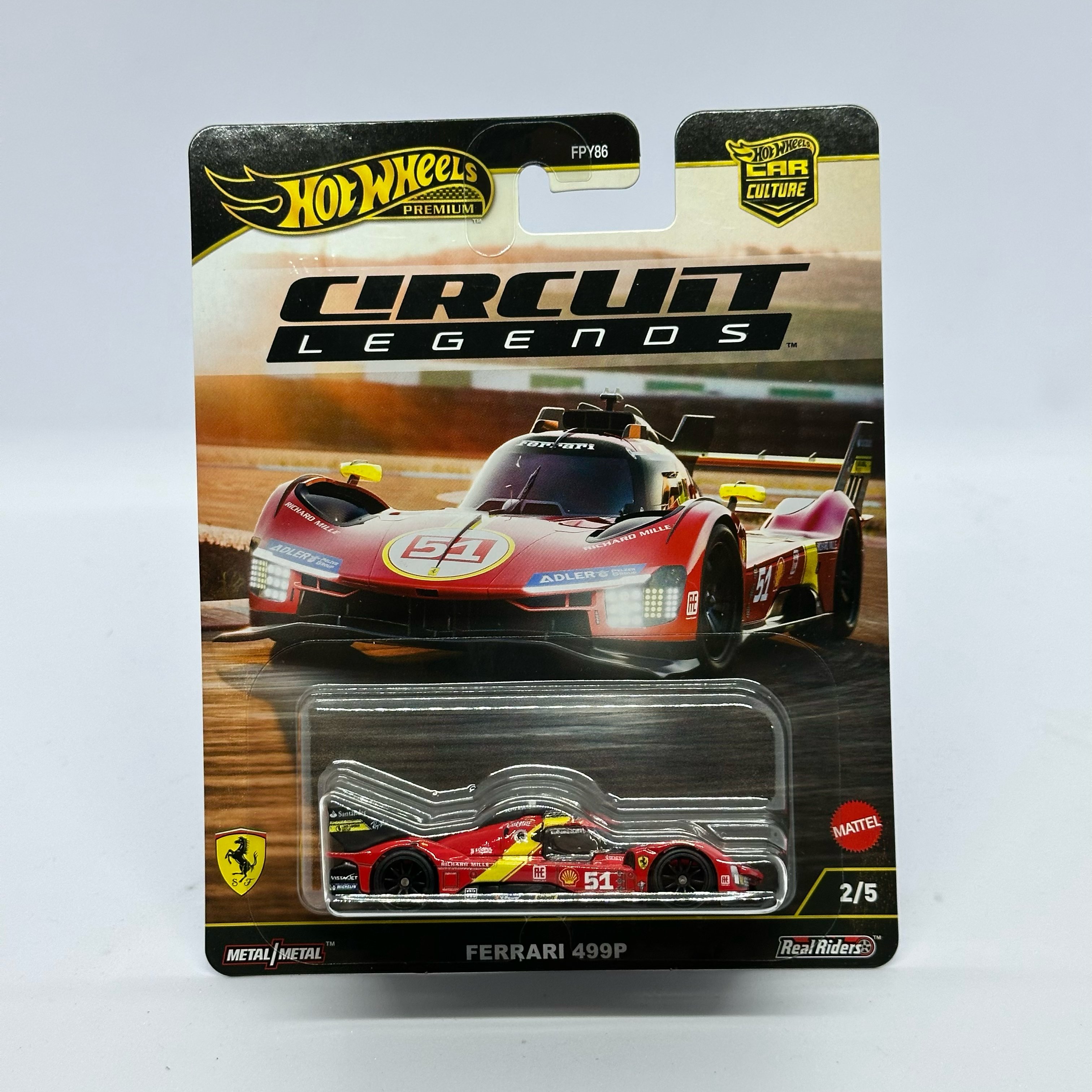 Hot Wheels Premium Circuit Legends - Ferrari 499P