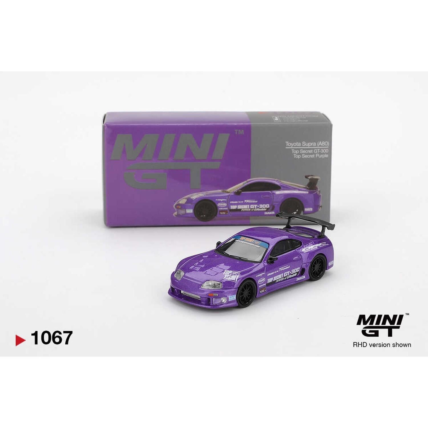 Mini GT 1/64 Toyota Supra (A80) Top Secret GT-300 Top Secret