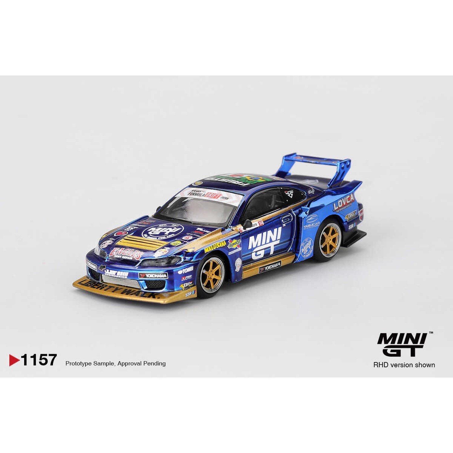 Mini GT 1/64 Nissan LB-Super Silhouette S15 SILVIA Team MINI GT