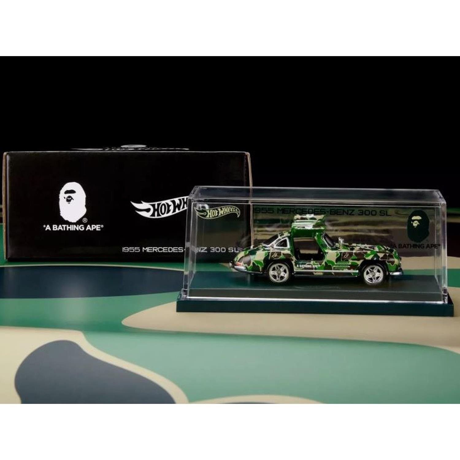 RLC BAPE Hot Wheels 1955 Mercedes-Benz 300 SL