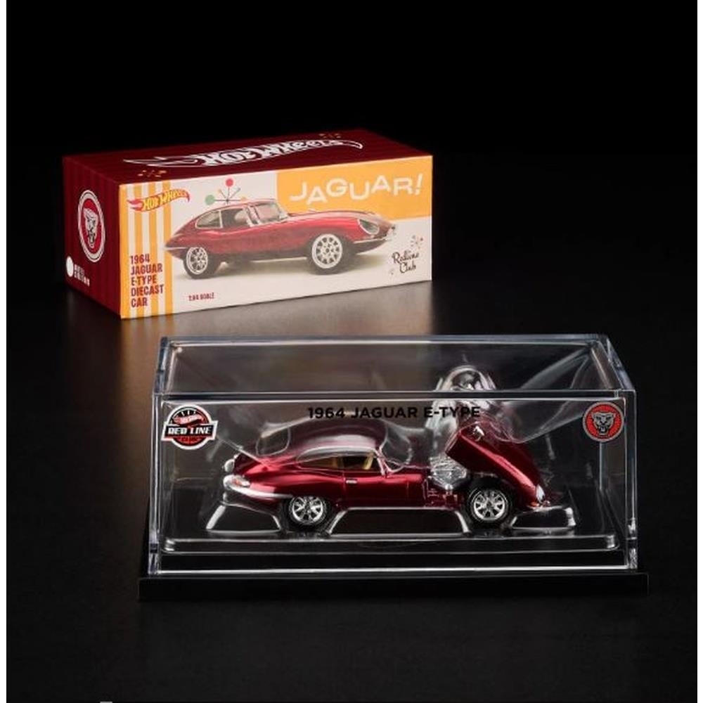 RLC限定 Hot Wheels 1964 Jaguar E-Type ミニカー RLC Exclusive 1964 Jaguar E-Type Red