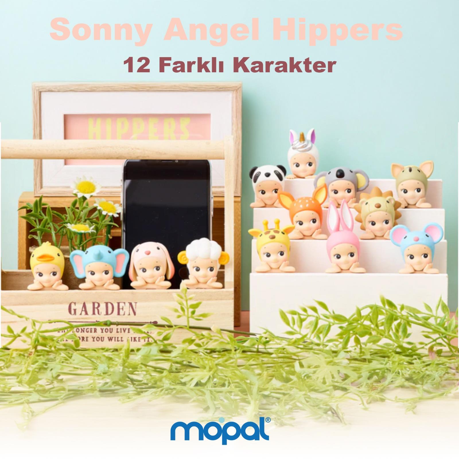 Sonny Angel Hippers 12 li Dekoratif Mini Tablet Telefon Aksesuar