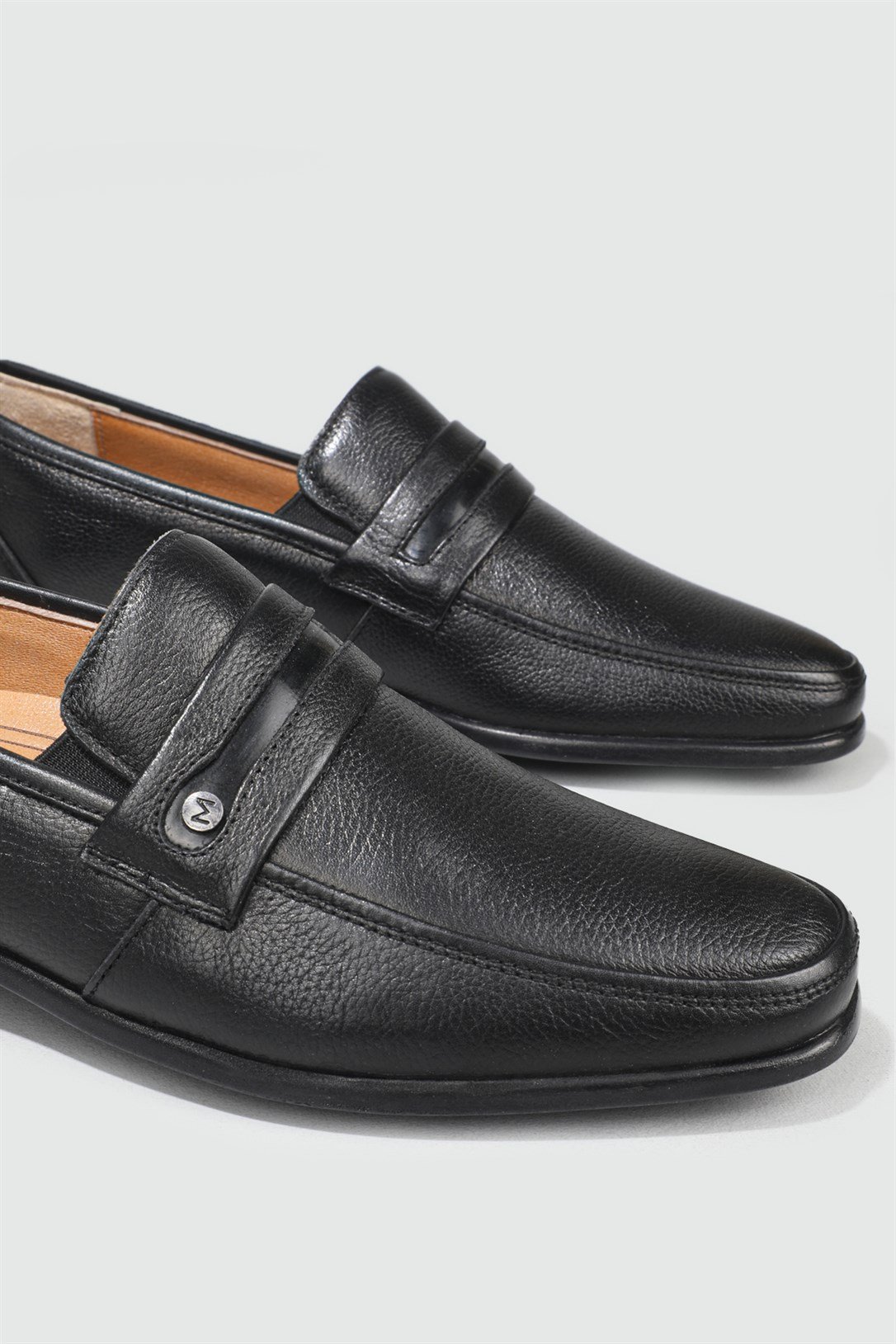 Wow Plus Deri Klasik Rahat Siyah Erkek Ayakkabı N-02 | Ayakkabı City