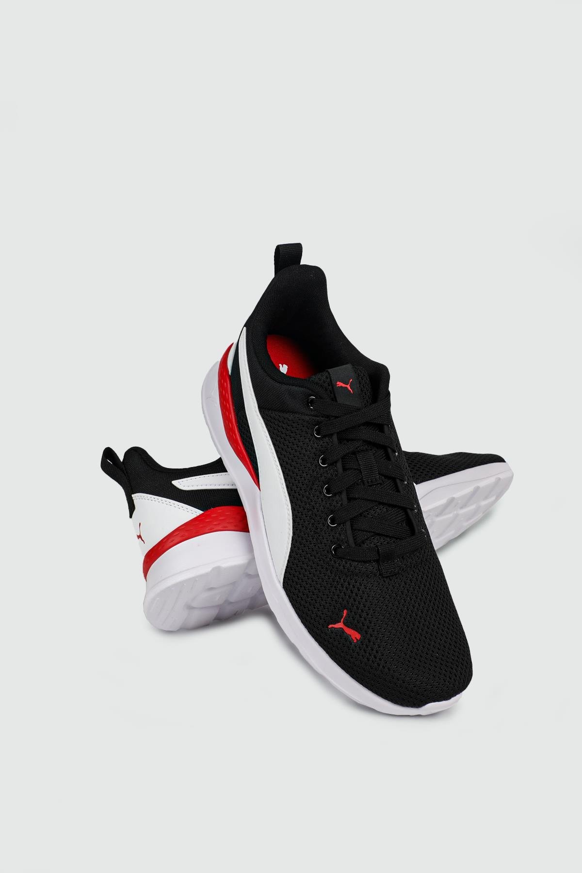 Puma Günlük Koşu Yürüyüş Siyah Beyaz Kırmızı Erkek Spor Ayakkabı 371128-50  | Ayakkabı City