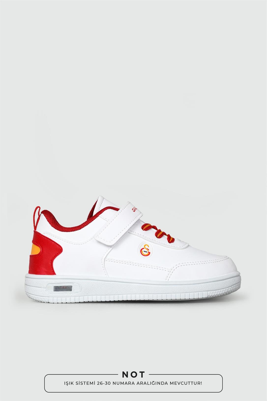 Kinetix Işıklı Sneaker Beyaz Kırmızı Çocuk Spor Ayakkabı CENAPU GS |  Ayakkabı City