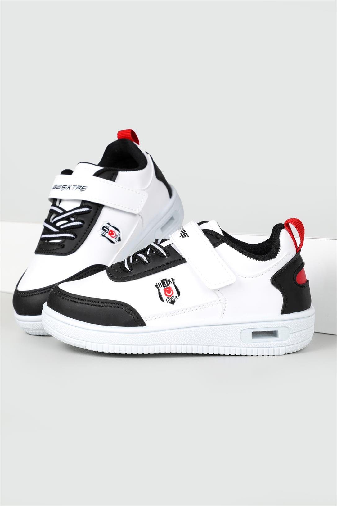 Kinetix Işıklı Sneaker Beyaz Siyah Çocuk Spor Ayakkabı CENAPU BJK | Ayakkabı  City