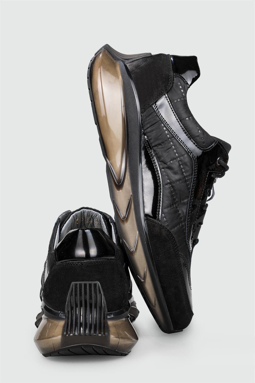 Voyager Hakiki Deri Rahat Comfort Siyah Rugan Erkek Ayakkabı 6017-1-Y |  Ayakkabı City