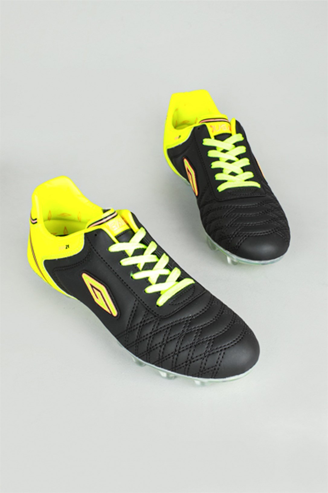 Dugana Halı Saha Krampon Siyah Fosfor Sarı Erkek Spor Ayakkabı 2101 |  Ayakkabı City