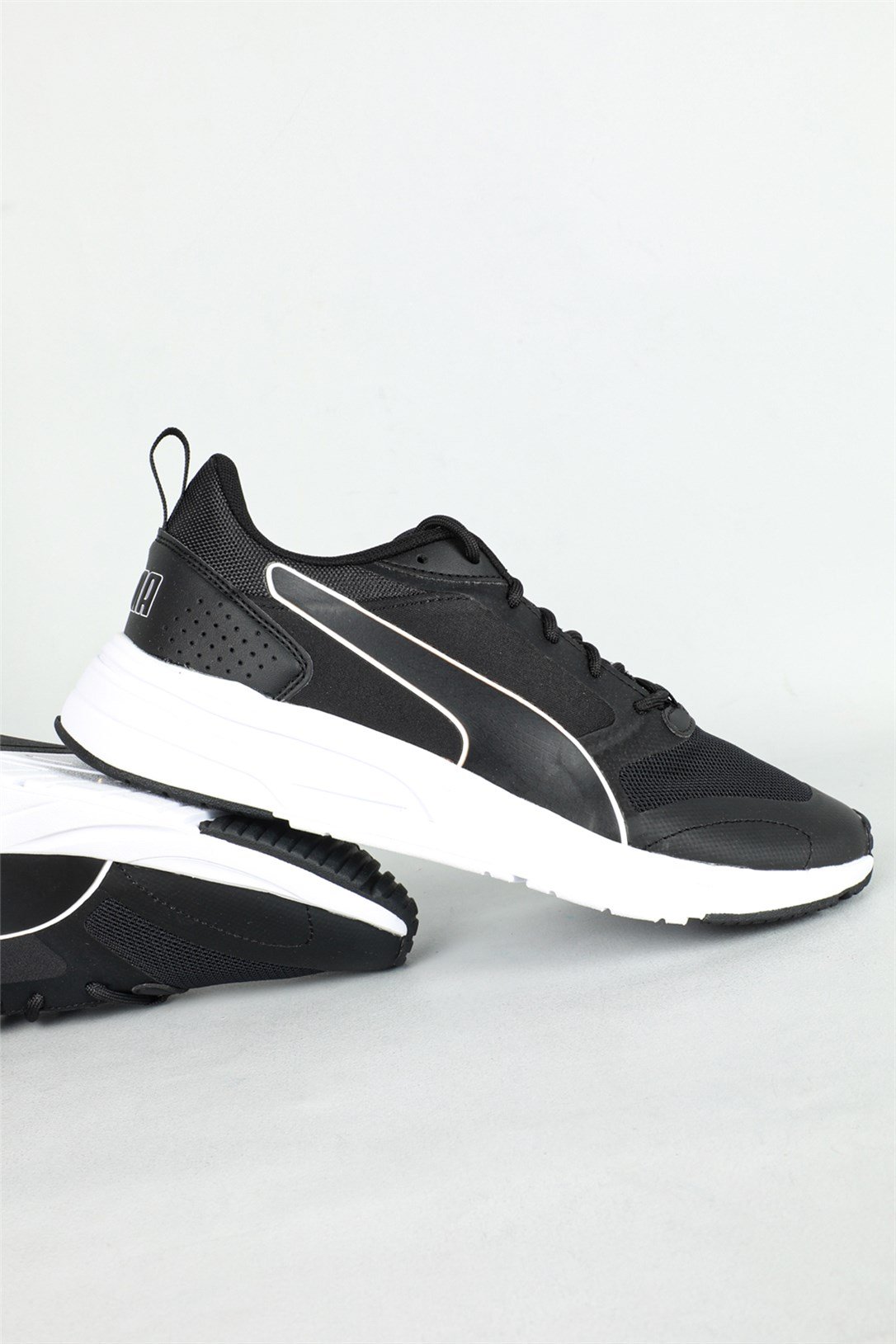 Puma Rahat Comfort Siyah Beyaz Erkek Spor Ayakkabı 380739-02 | Ayakkabı City