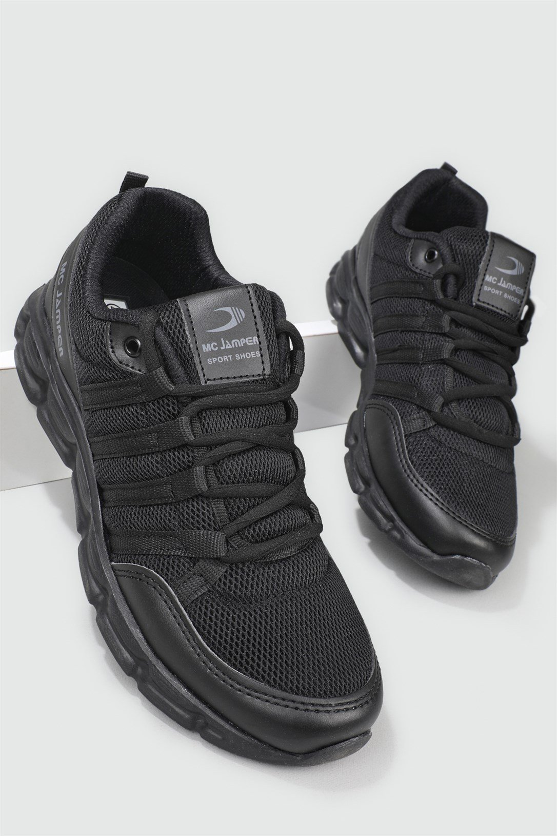 Jamper Sneakers Siyah Erkek Spor Ayakkabı 1876 | Ayakkabı City