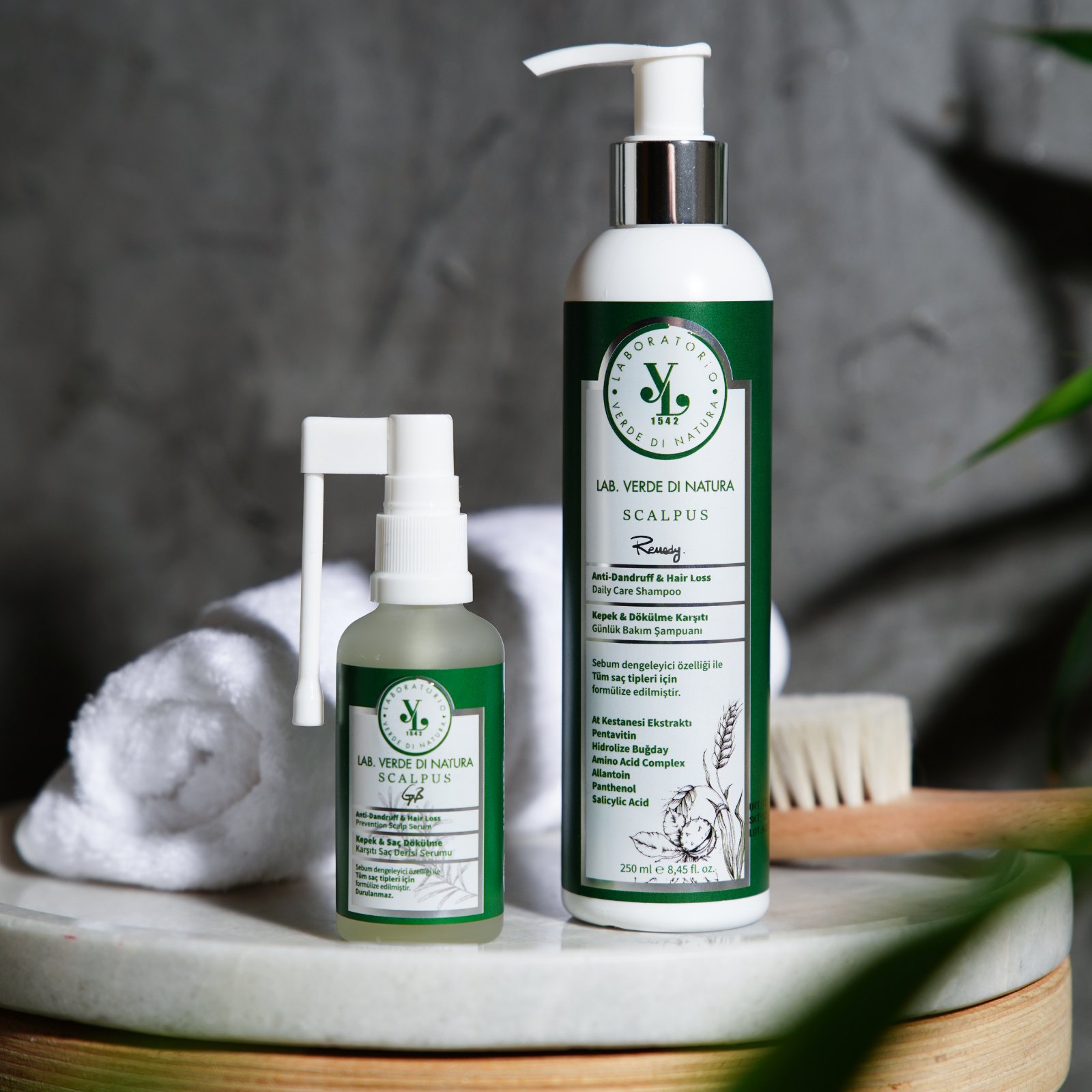 SCALPUS 2'Lİ AVANTAJLI SET | Kepek ve Dökülme Karşıtı Şampuan ve