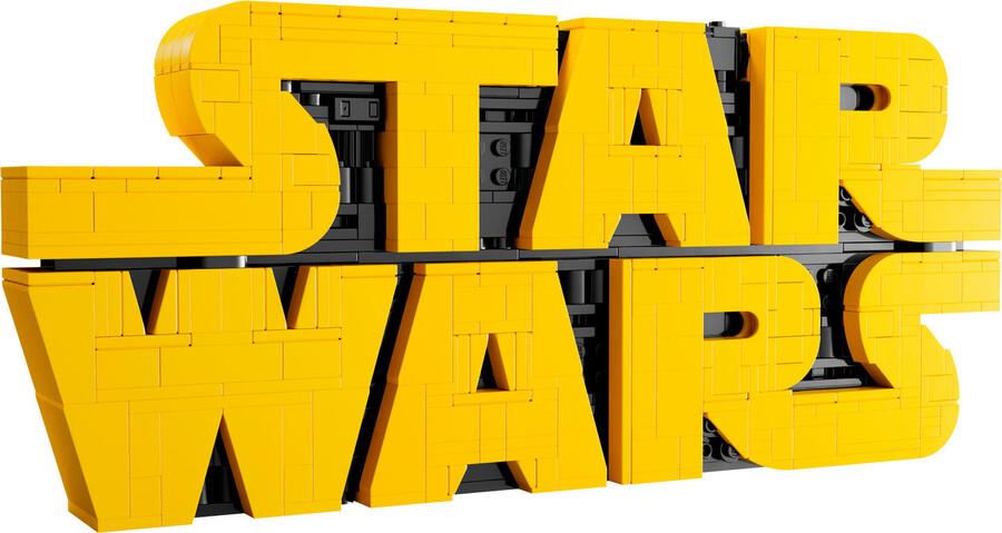LEGO STAR WARS PARCALARLA YAPILAN STAR WARS LOGOSU 75407 Diğer LSW75407