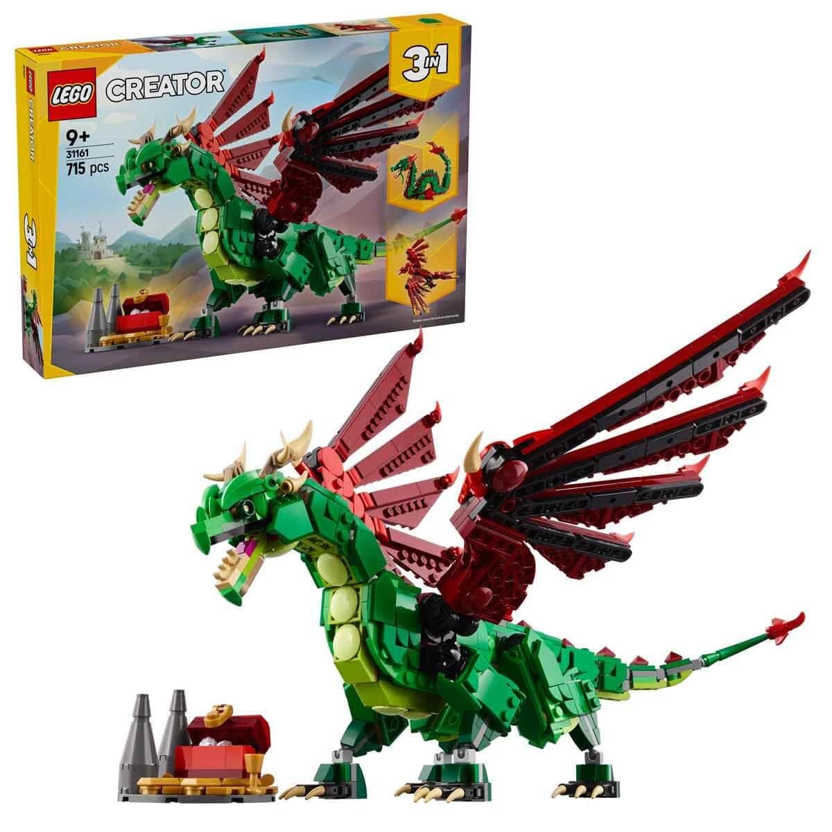 LEGO CREATOR 3’U 1 ARADA ORTA CAG EJDERHASI 31161 Diğer LMC31161