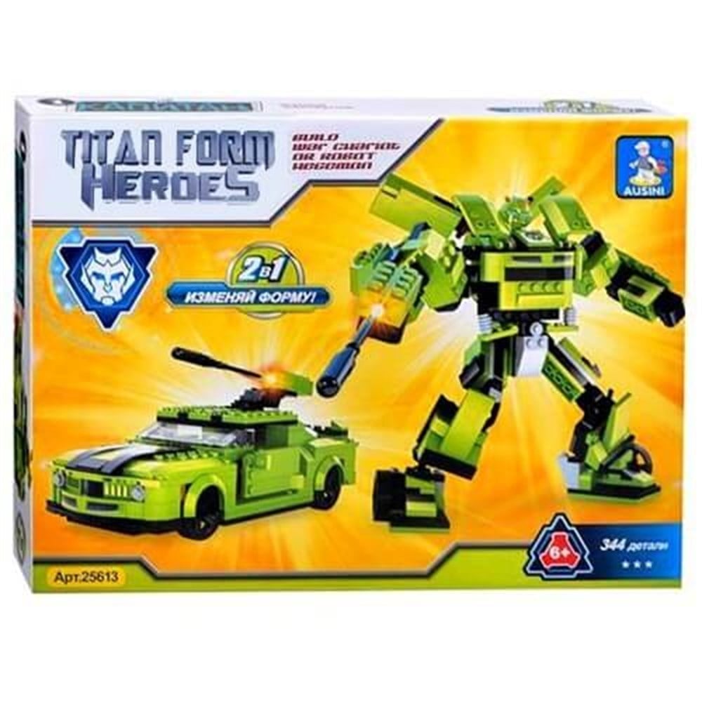 Ausini 344 Parça Robot Araba 25613