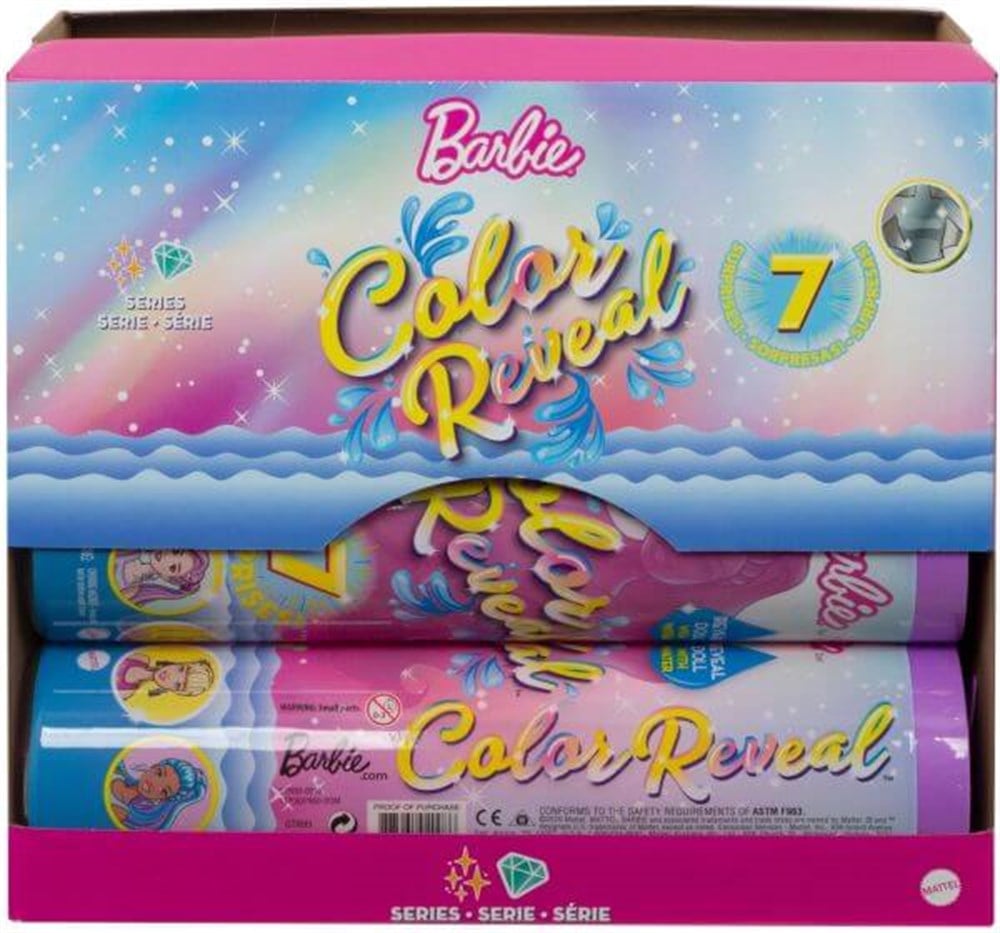 Barbie Color Reveal Renk De i tiren Surpriz Barbie I lt l Bebekler Serisi Seri 1 GWC55