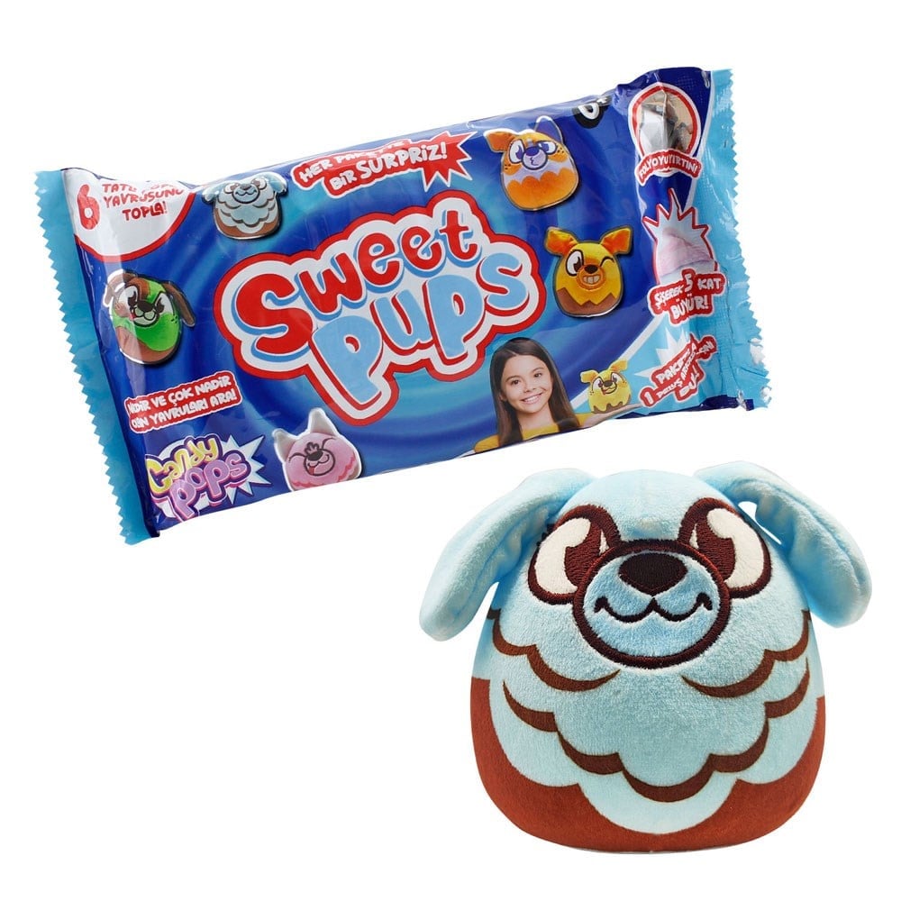 Candy Pops Sweet Pups Kokulu Sürpriz Peluş 2408001