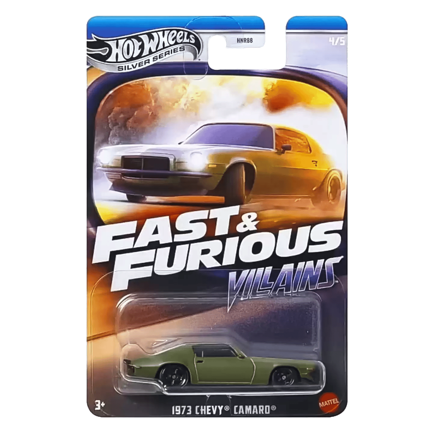 HOT WHEELS FAST & FURIOUS TEMALI ARABALAR 1973 CHEVY CAMARO HNR88-JBY37 Diğer JBY37
