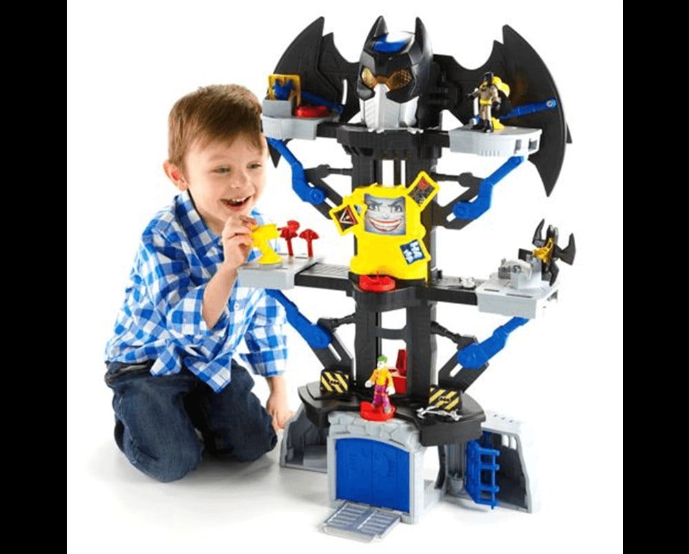 Imaginext Dc Super Friends 2si 1 Arada Transforming Batcave CHH91