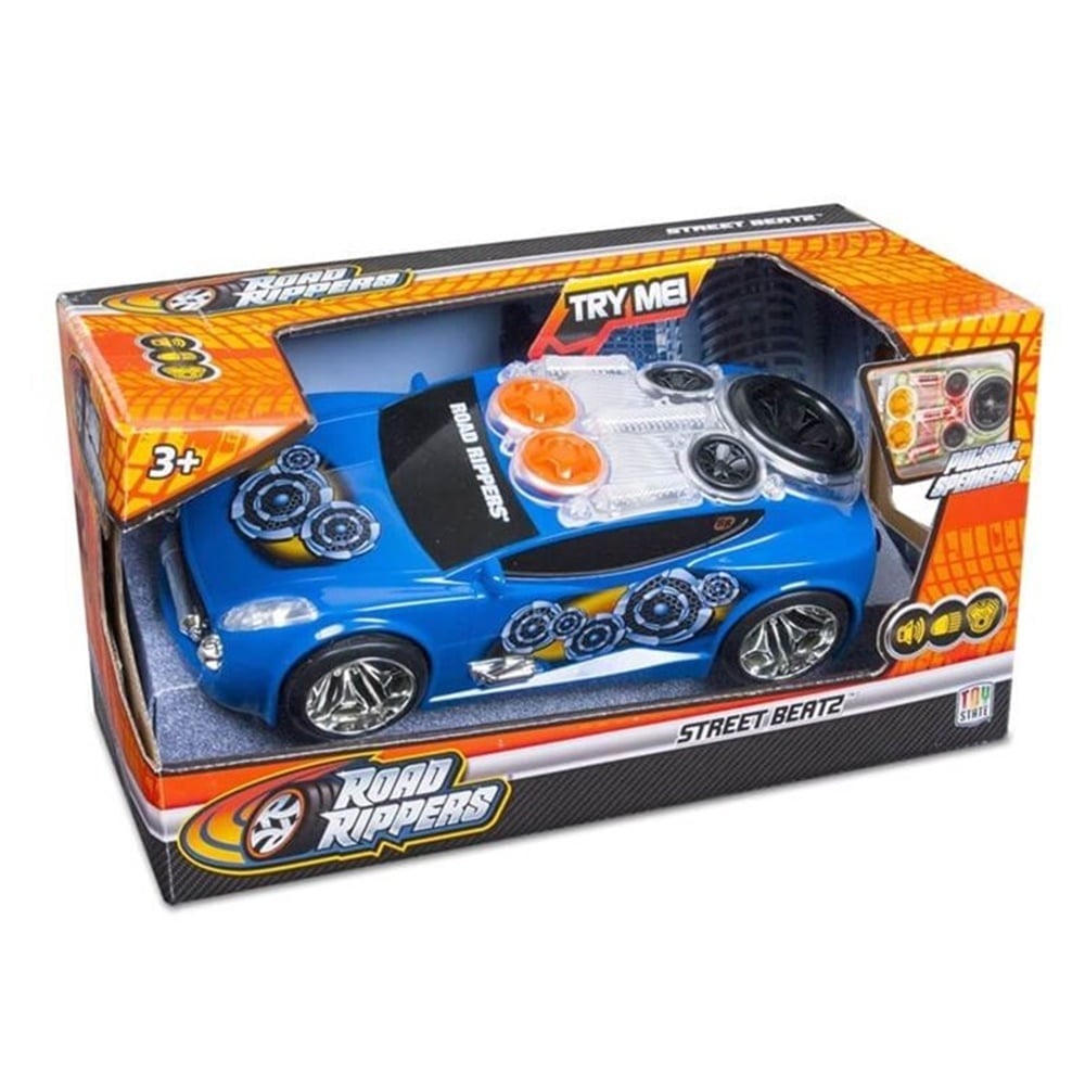 Road Rippers Street Beatz Ses Sistemli Işıklı Motorlu Araç - Mavi
