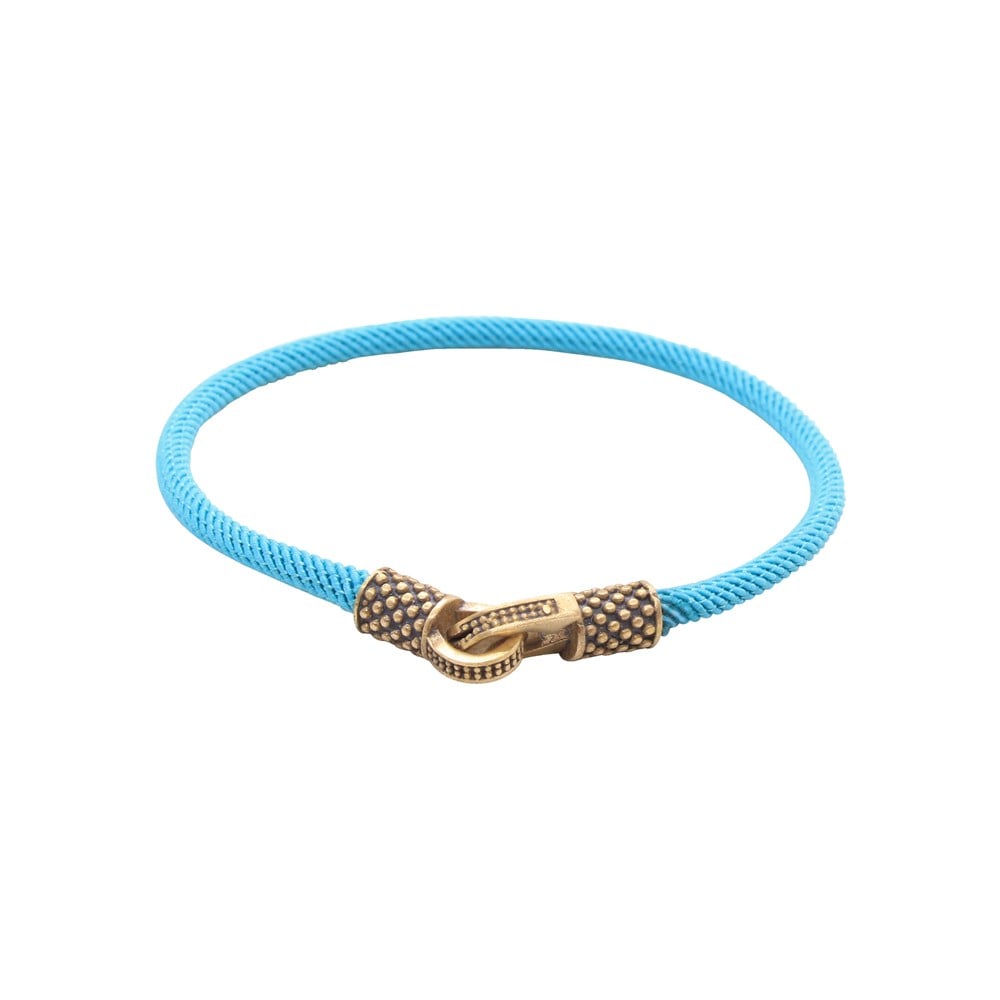 Leather Cool SeriesCMC1300Turkuaz Bronz İp Bileklik