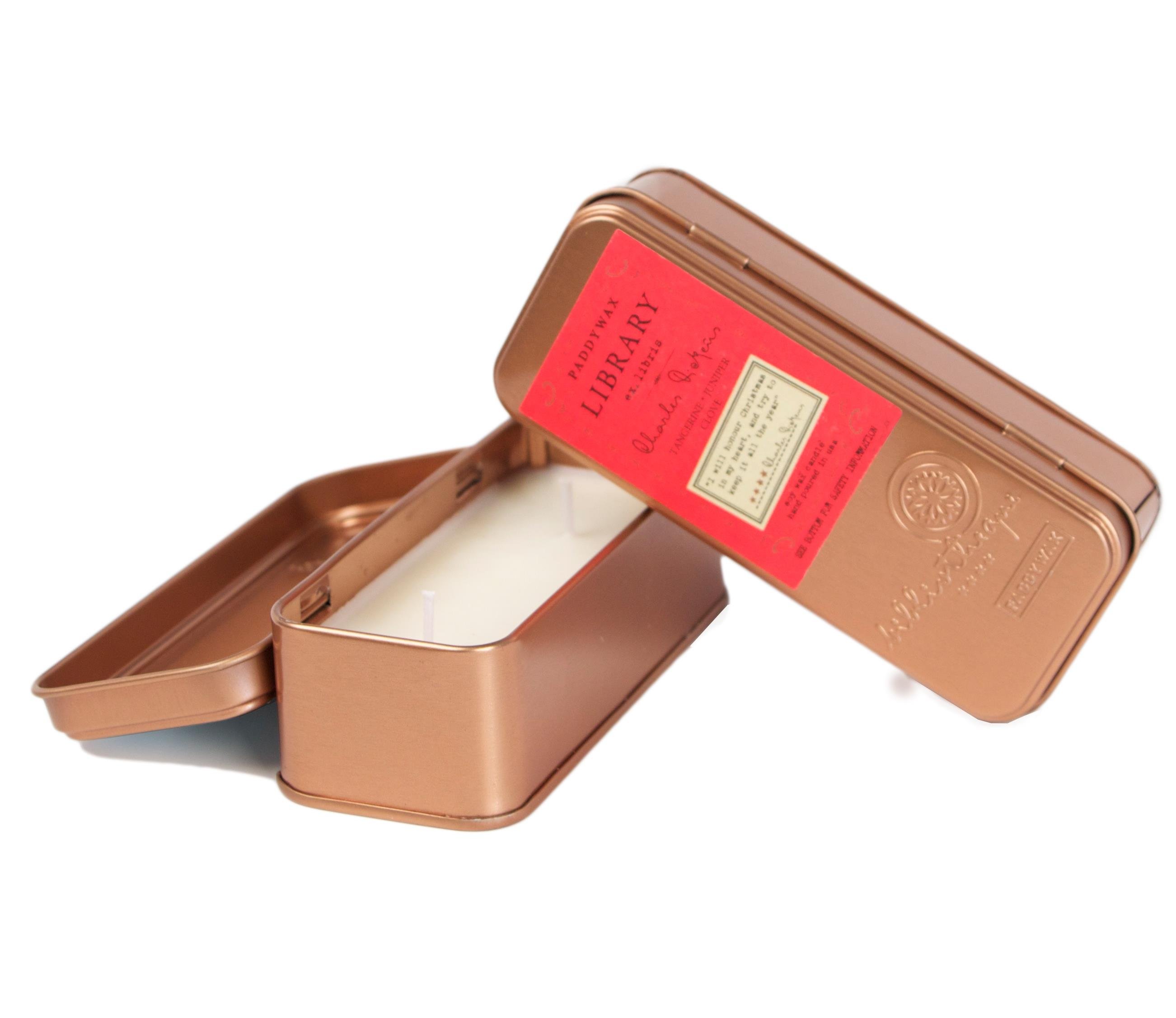 Ofis & YaşamTRL05EUMETAL KUTU MUM - CHARLES DICKENS (2 FİTİL) 56 gr