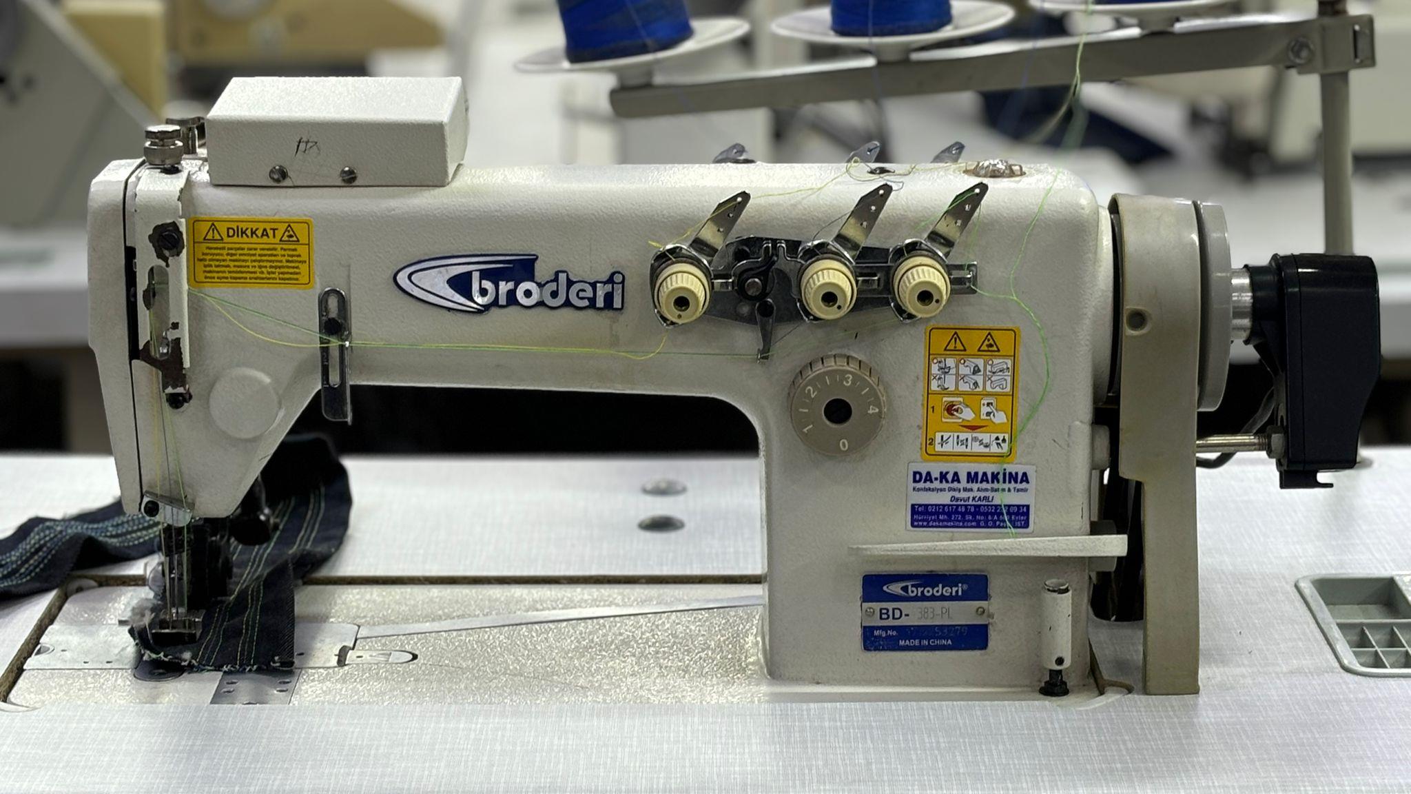 かなでページ DA-KA Makina | BRODERİ BD-383-PL 3 İğne Zincir Dikiş Makinası