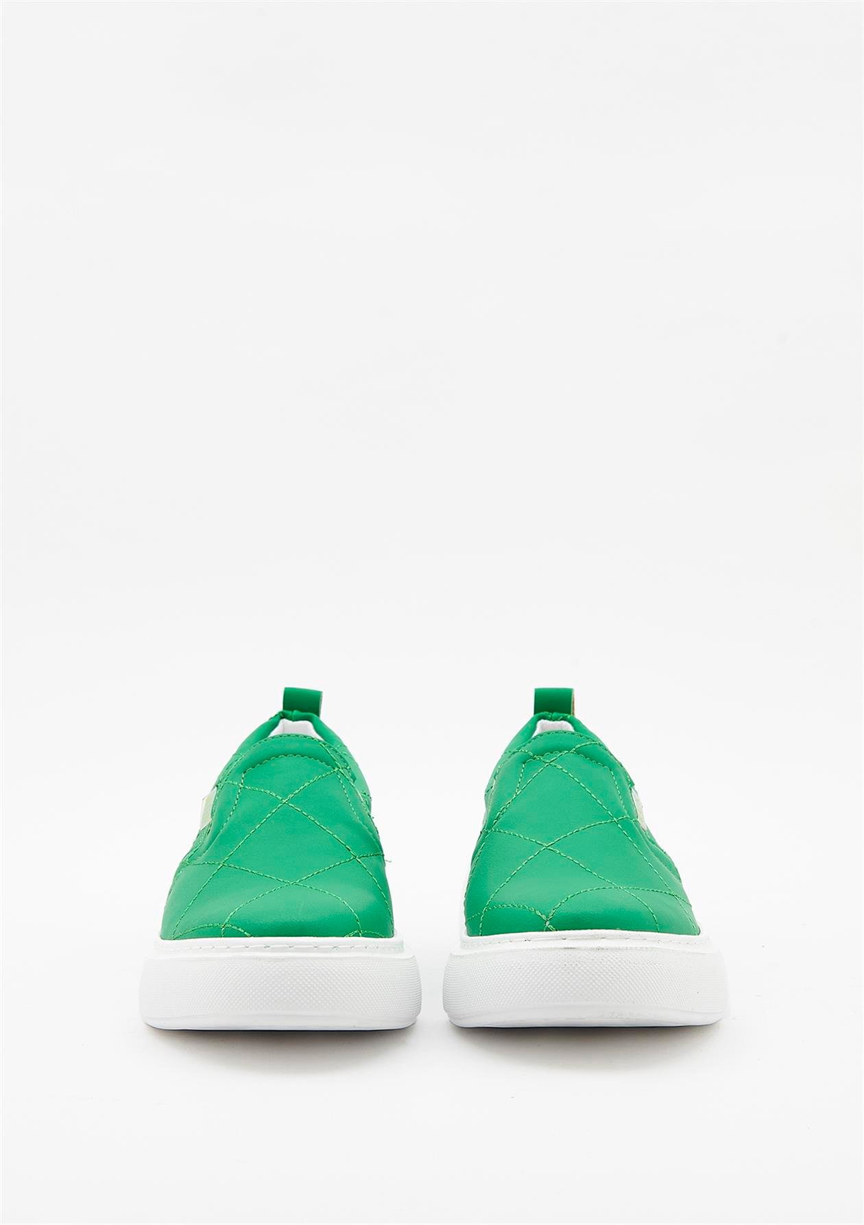 Yeşil Kundura Y358071 Kadın Yeşil Ayakkabı | Yeşil Kundura