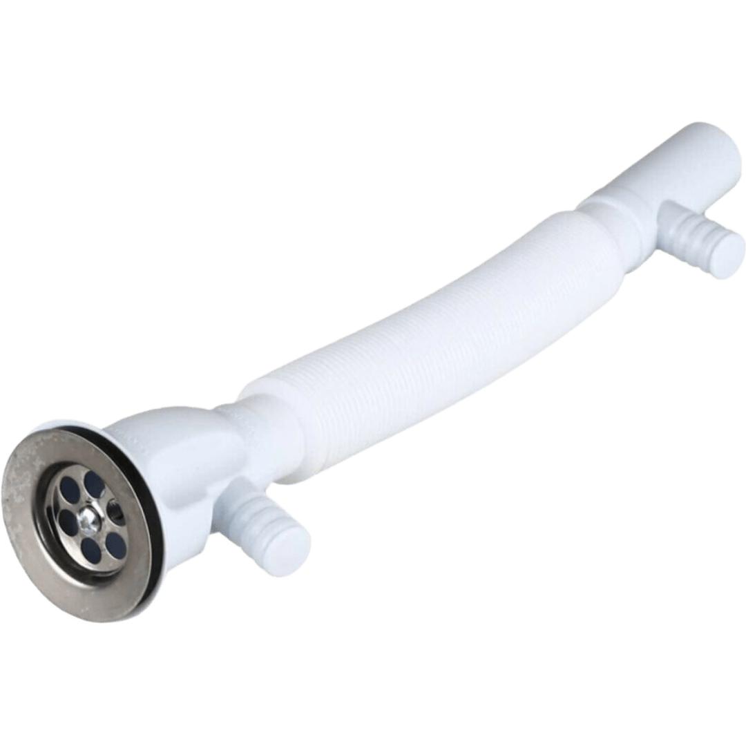 KÖRÜKLÜ SİFON ÇİFT ÇATALLI (80 CM) Ø65/Ø32 131502