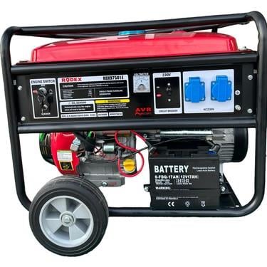 RDX97501E 8,0 KVA BENZİNLİ JENERATÖR RODEX