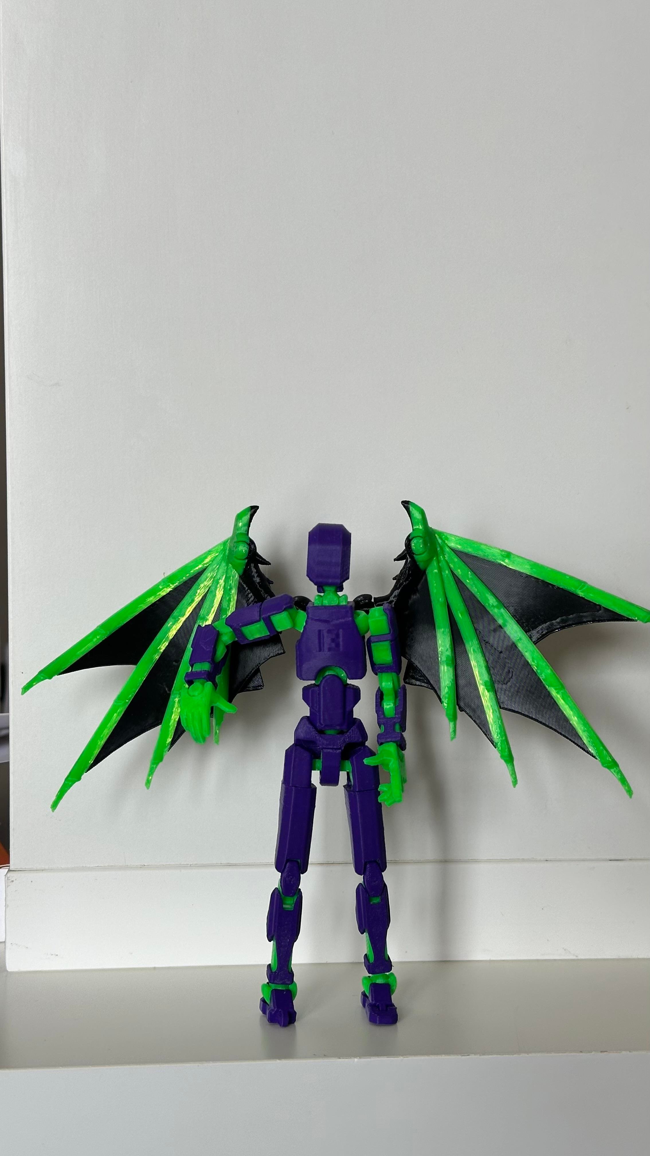 Lucky 13 Aksiyon Figürü Robot Oyuncak 13 cm Mor Yeşil ve Yeşil