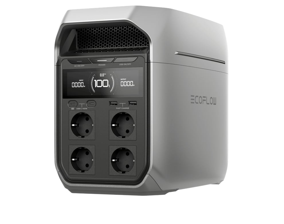 EcoFlow DELTA 3 Plus | 1800W Taşınabilir Güç Kaynağı | 1024Wh
