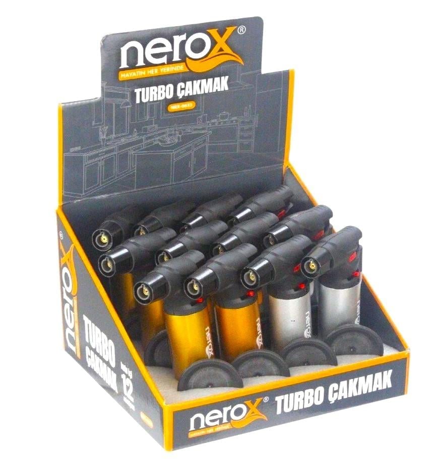 Toptan Nerox Turbo Pürmüz Çakmak NRX 0633 - Pakettoptan