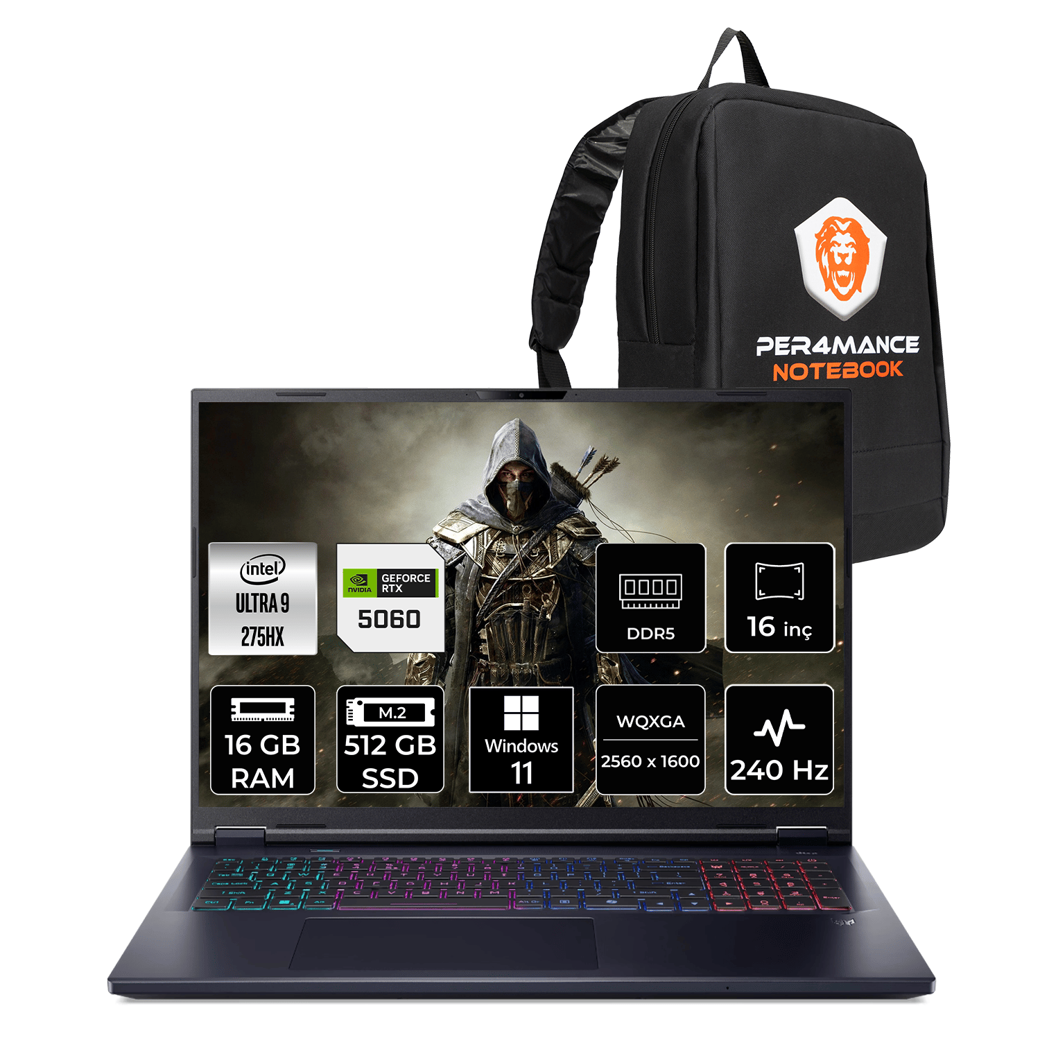 Acer Predator Helios Neo 16 Intel Core Ultra 9 275HX 16GB 512GB