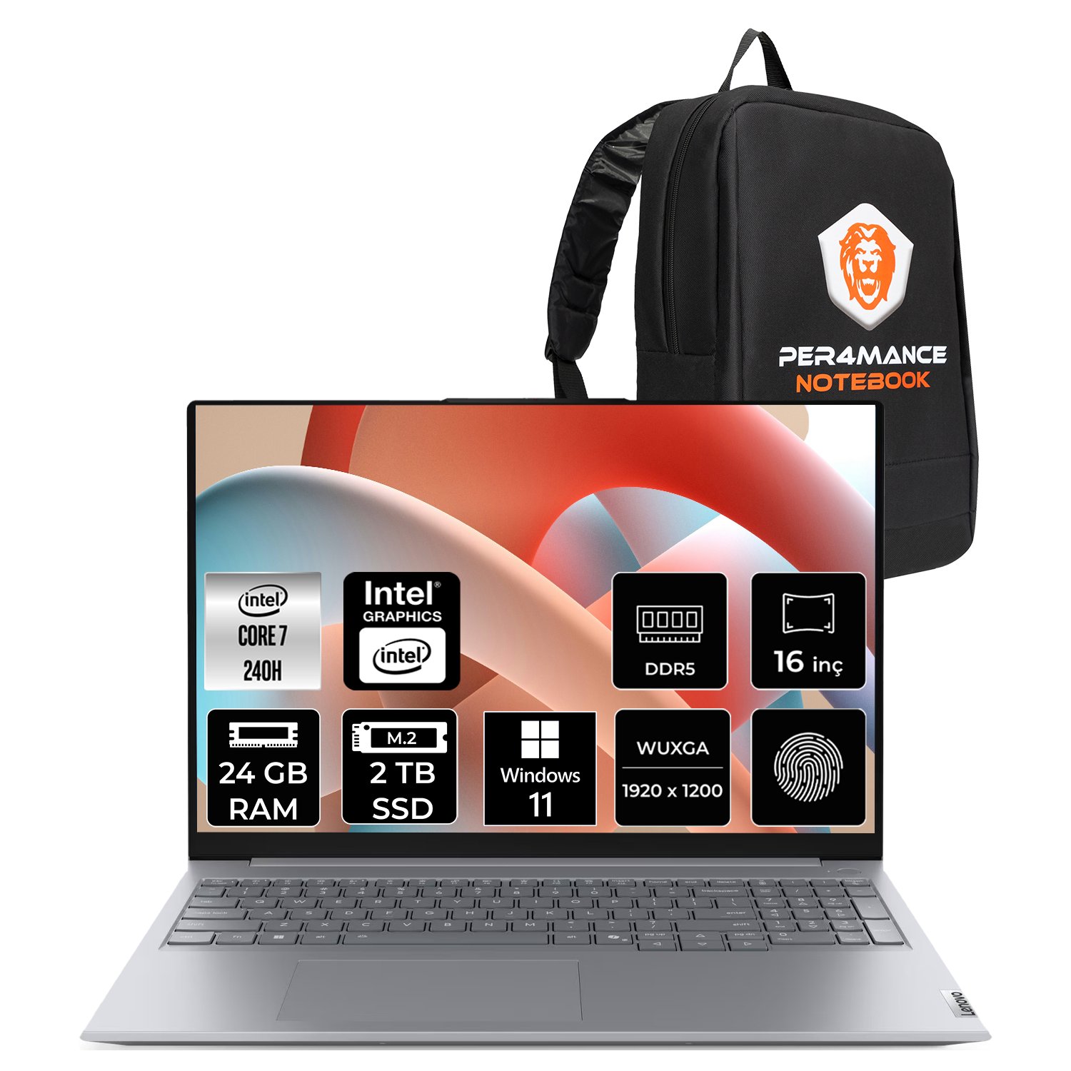 Lenovo Thinkbook 16 Gen 8 Intel Core 7 240H 24GB 2TB SSD 16