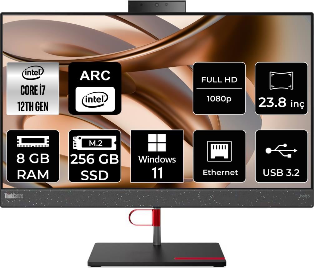 Lenovo Thinkcentre Neo 50A Intel Core I7 12700H 8gb 256GB SSD