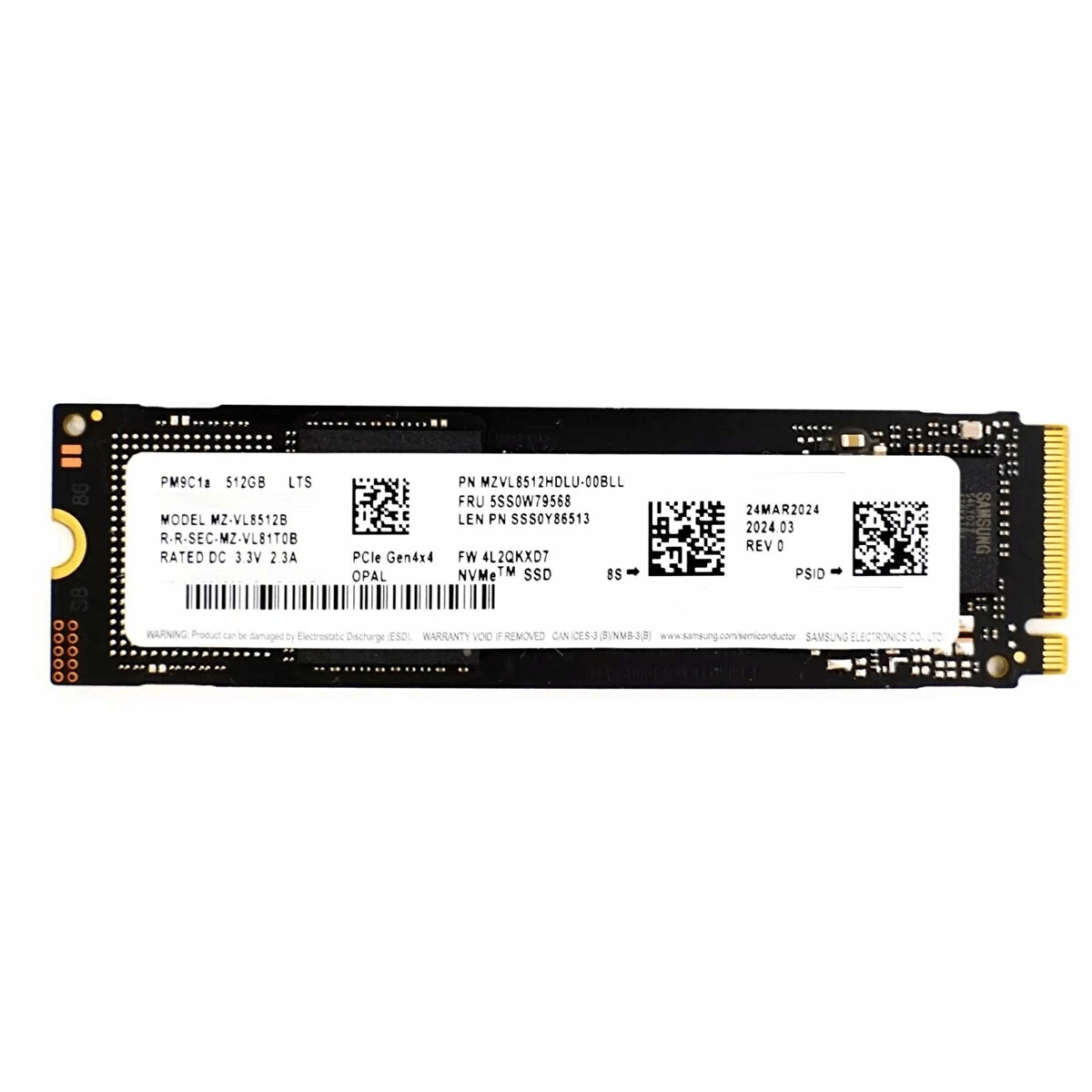 PCパーツ Samsung PM9C1a 512GB NVMe SSD 本体