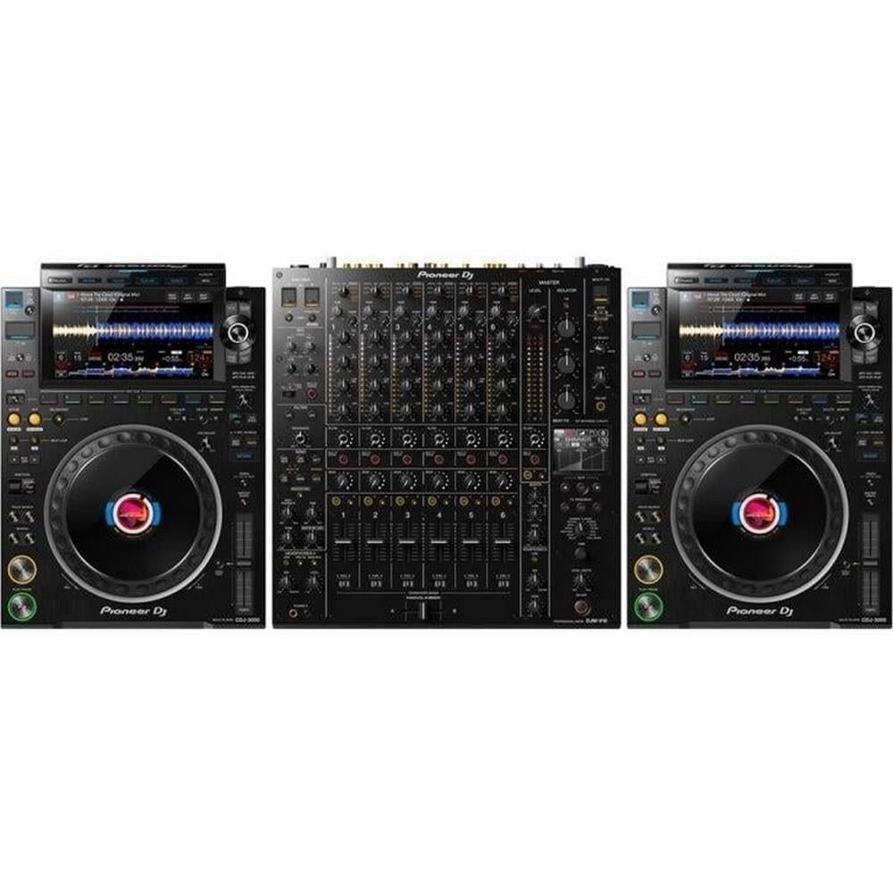 Pioneer DJ(パイオニア)CDJ-3000メディアプレーヤー (2台) Pioneer DJ Cdj-3000 Çift | azudio.com