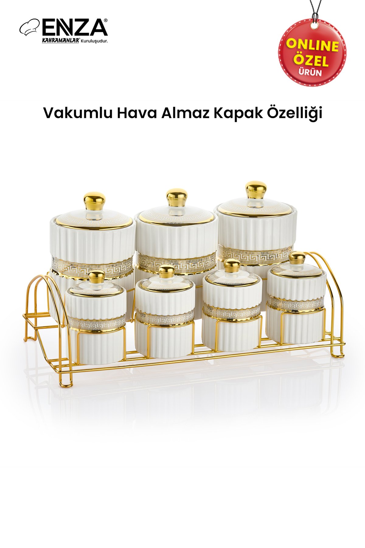 Yakamoz Standlı Baharat Takımı 15 Parça
