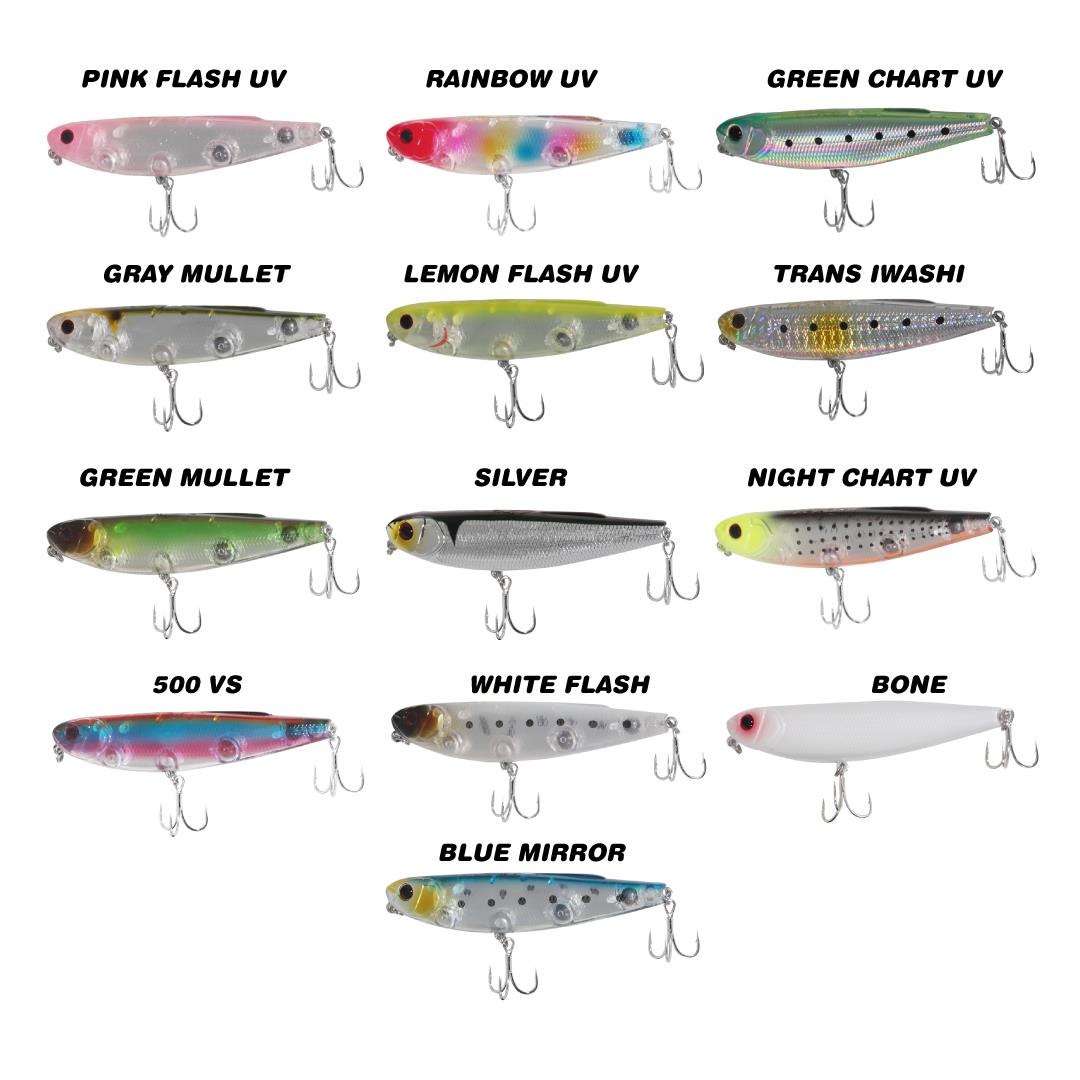 ADA AV | RYUJI CRAZY DOG 9.5CM 15GR - BLUE MIRROR | Maket Yemler