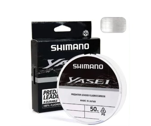 Shimano Line Yasei 50m Fluoro Leader Misina - 0.28MM 6.32KG