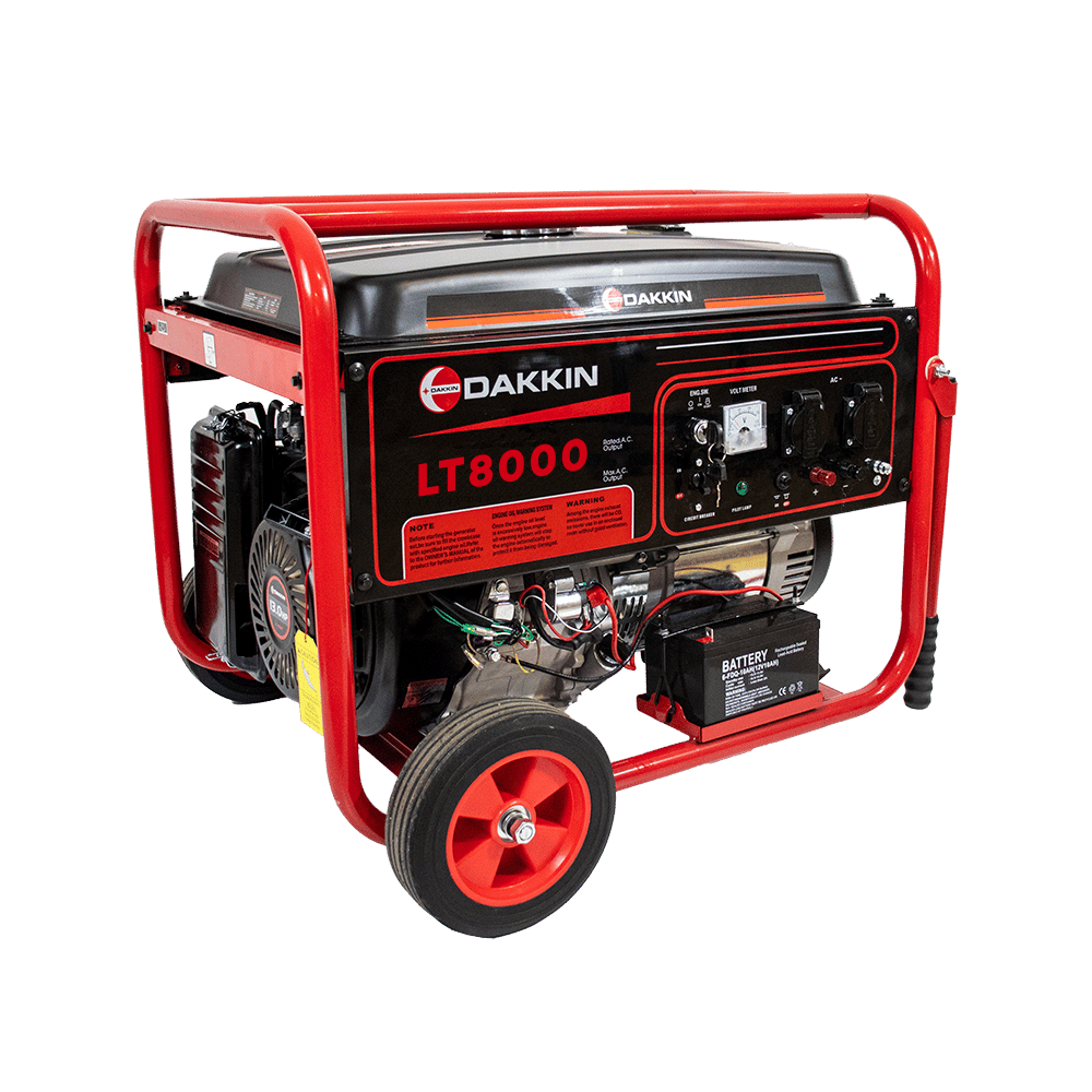 Dakkın LT8000EN 6.0 KW Benzinli Jeneratör - Güç ve Performansın